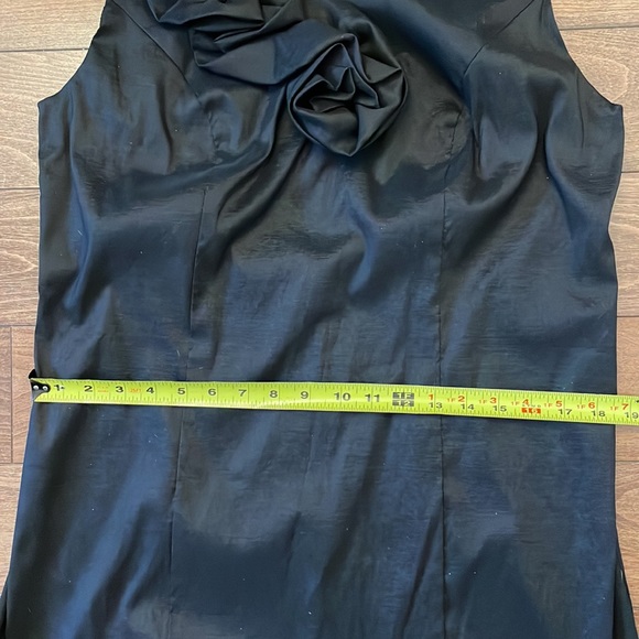 Periwinkle by Barlow Black Fitted Dress Size 14W - Picture 8 of 10